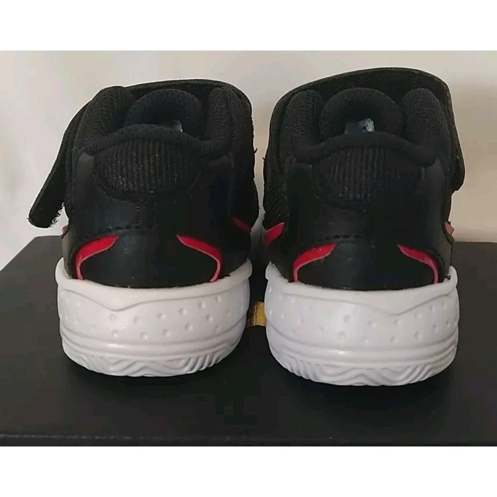 Jordan Max Aura 4 TD Toddler Shoes Black Red White Size 4C